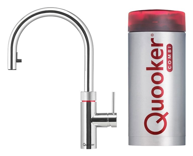 Quooker-Armatur mit Reservoir – kochendes Wasser direkt aus dem Hahn